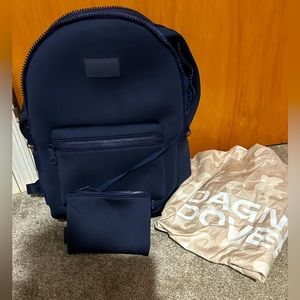 Dagne Dover large Neoprene Backpack in storm